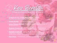 Image 9 of Snozzberry | Black Raspberry Vanilla Foaming Sugar Scrub and Whipped Soap 