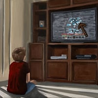 Image 1 of Before School Painting