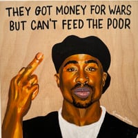 Portrait of Tupac Shakur