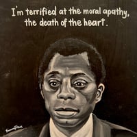 Portrait of James Baldwin