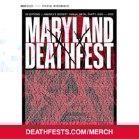 Image 1 of Maryland Deathfest 20 Editions (2003-2025) 22"x28" Poster (pre-order)