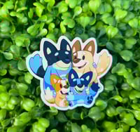 Bluey Fam Sticker