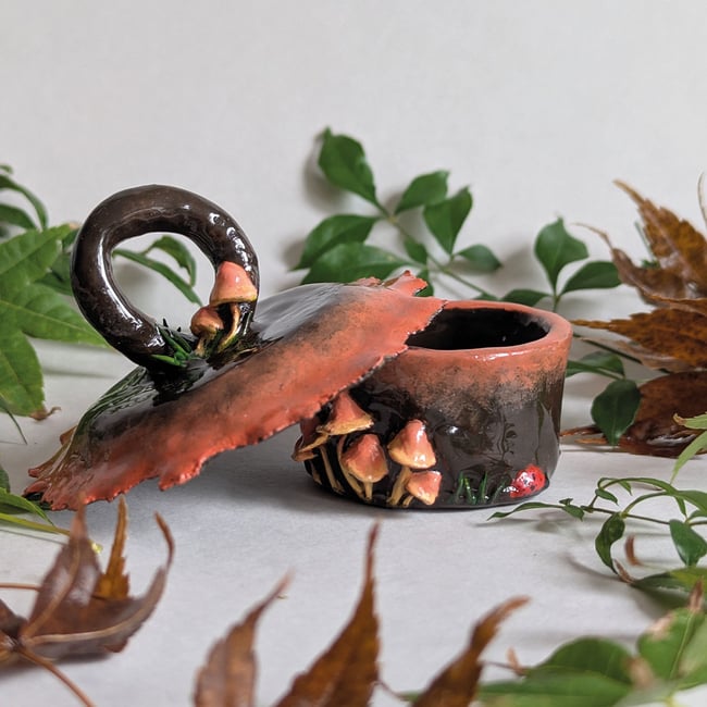 Pixie Hat Mushroom Pot