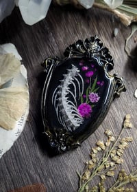 Image 4 of Snake Spine and Floral Mini Wall Frame