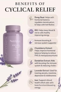 Image 2 of NUTRIPLUS CYCLICAL RELIEF