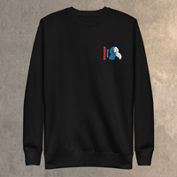 Image 3 of Cosmos Collection Great Wave Black Sweater