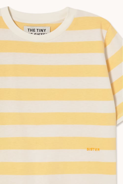Image of 1-Camiseta Mellow Yellow stripes tee