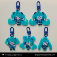 Image 1 of Twintails! Acrylic Charms