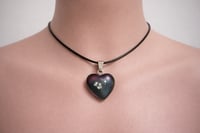 Image 1 of Green and Purple pendant