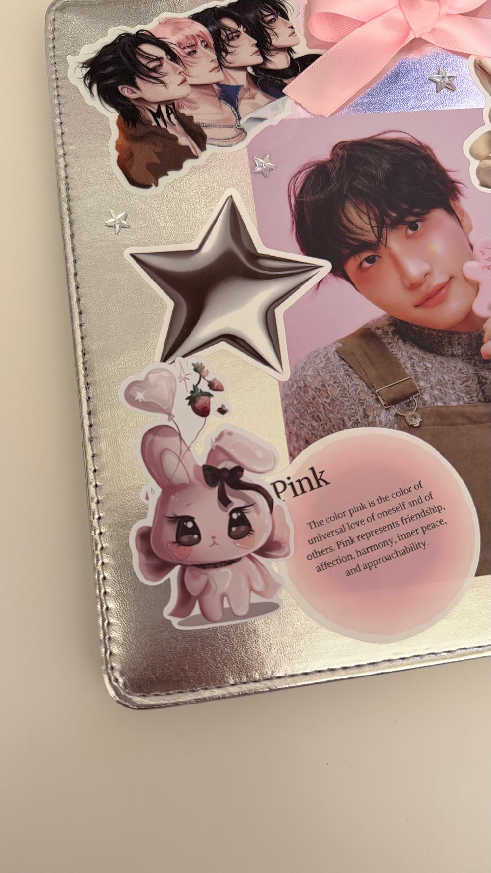 Image of DDEONGbyeoli Sticker pink 