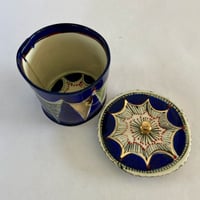 Image 3 of Small pots with a lids x2 designs