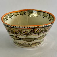 Image 1 of Copy of Small orange and gold bowl