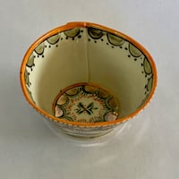 Image 2 of Copy of Small orange and gold bowl