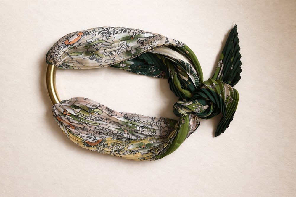 Image of Lenço Twist & Own It - Verde