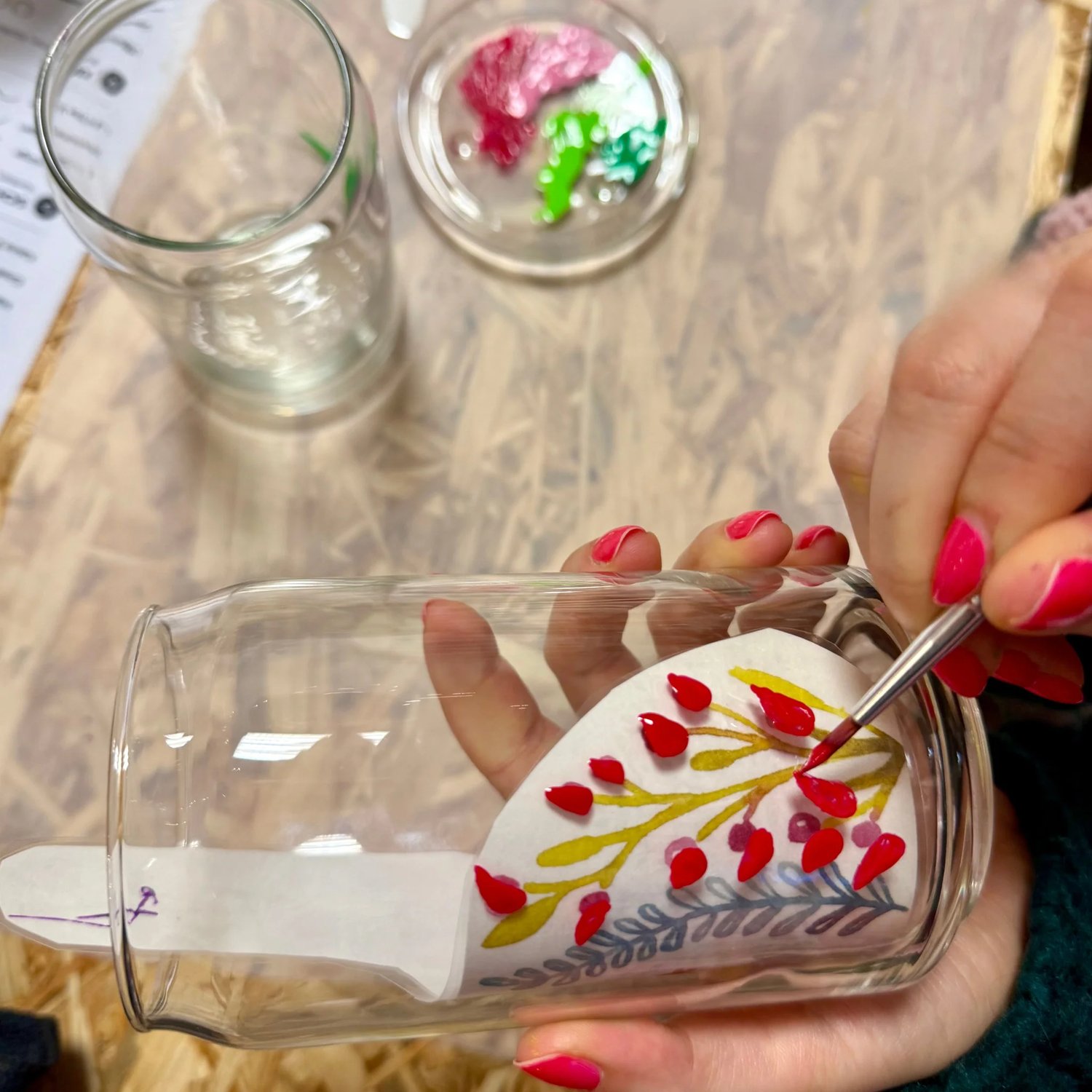 Image of Creative Night / Paint your Glas Workshop