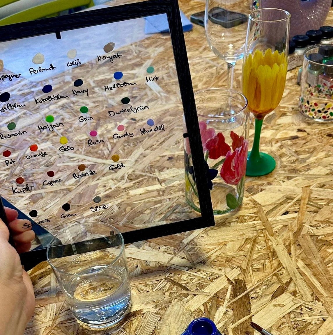 Image of Creative Night / Paint your Glas Workshop