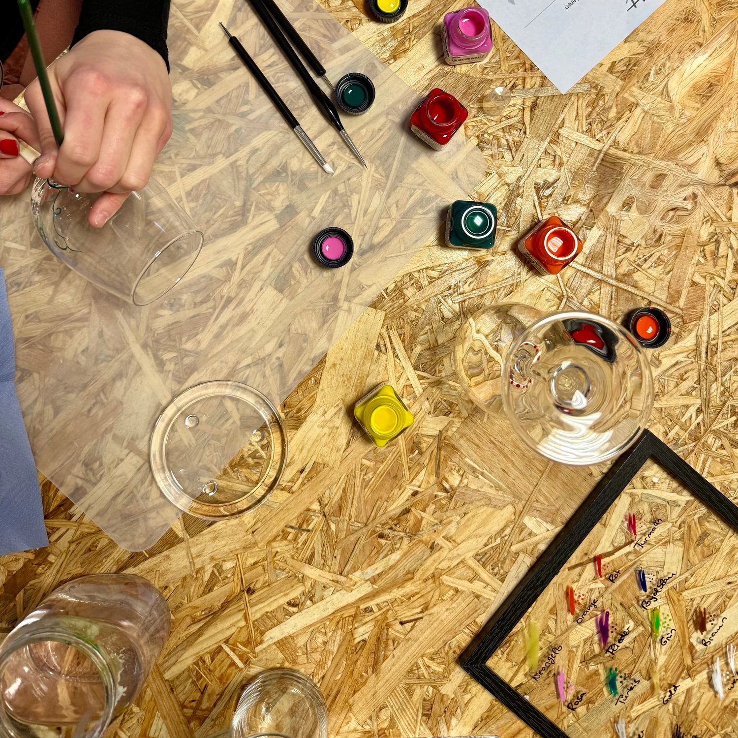 Image of Creative Night / Paint your Glas Workshop