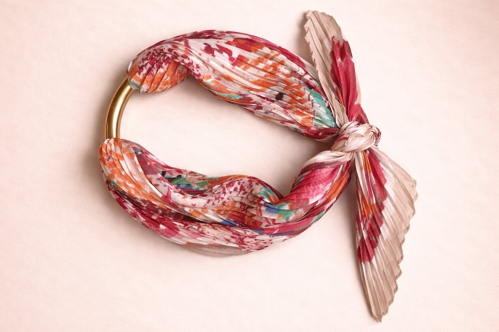 Image of Lenço tons pastel 2