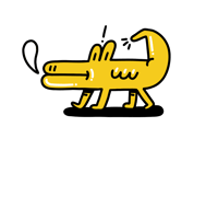 Image 4 of Cosmos Collection Croc Black Tee