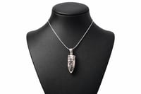 Bullet Stone Pendant Necklace