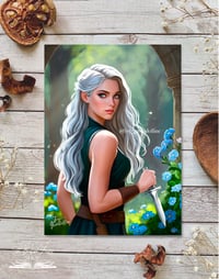 Image 1 of "Безсилна" Пейдън - принт / овърлей / книгоразделител