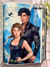 Image 2 of "Четвърто крило" Вайълет и Зейдън - принт / овърлей