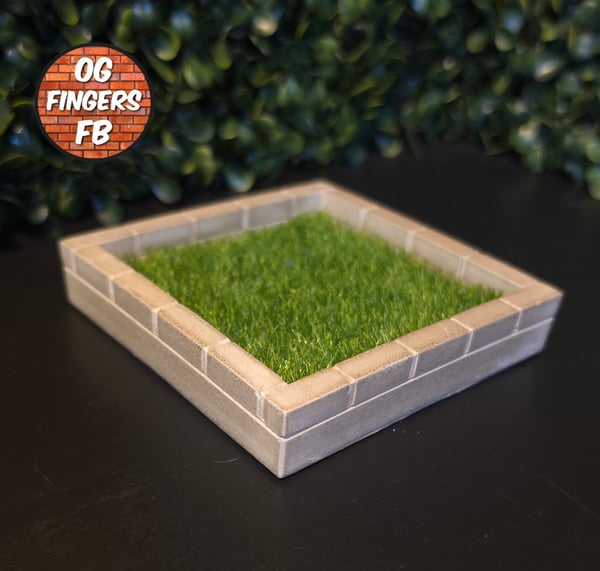 Image of Square Grass planter