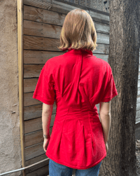Image 2 of Diamond Polo Red