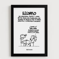 Print Horóscopo firmado  : Escorpio
