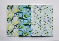 Image 3 of Set of 3 Patterned A5 Notebooks 