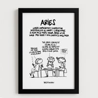 Print Horóscopo firmado  : Aries