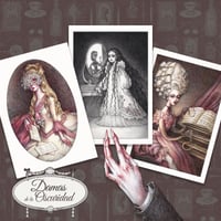Image 1 of PACK 3 prints "Dark Ladies" - A5 size