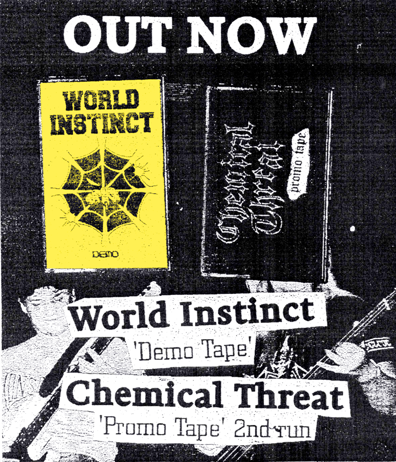 Image of World Instinct - Demo & Chemical Threat - Promo