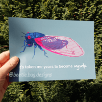 Image 1 of Cicada Print