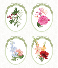 Image 3 of Floral Birth Flower Illustrations  