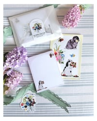 Image 3 of The Spring Collection Sticker & Notebook Envelope : featuring my bun & his friend