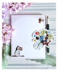 Image 5 of The Spring Collection Sticker & Notebook Envelope : featuring my bun & his friend