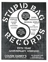 15th Anniversary Tickets