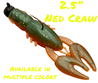 Image 1 of 2.5" Ned Craw (8 Pack)