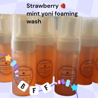 Strawberry mint yoni foaming wash