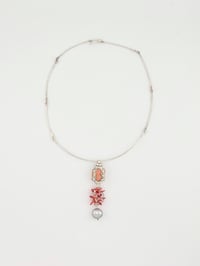 Image 2 of cameo and coral necklace 