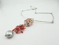 Image 4 of cameo and coral necklace 