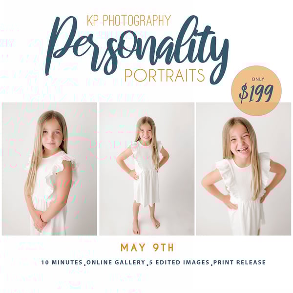 Image of Personality Portraits May 9th at 10:45am