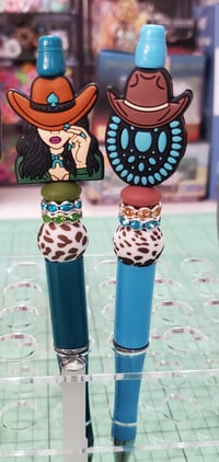 Image 2 of Western Themed Beaded Pens 