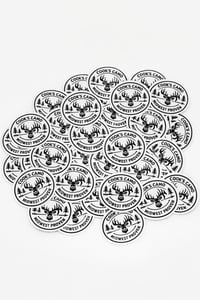 10 - Cook’s Camo Black & White Logo Sticker Pack (2”)