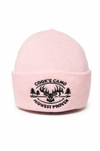 Cook’s Camo Soft Pink Beanie