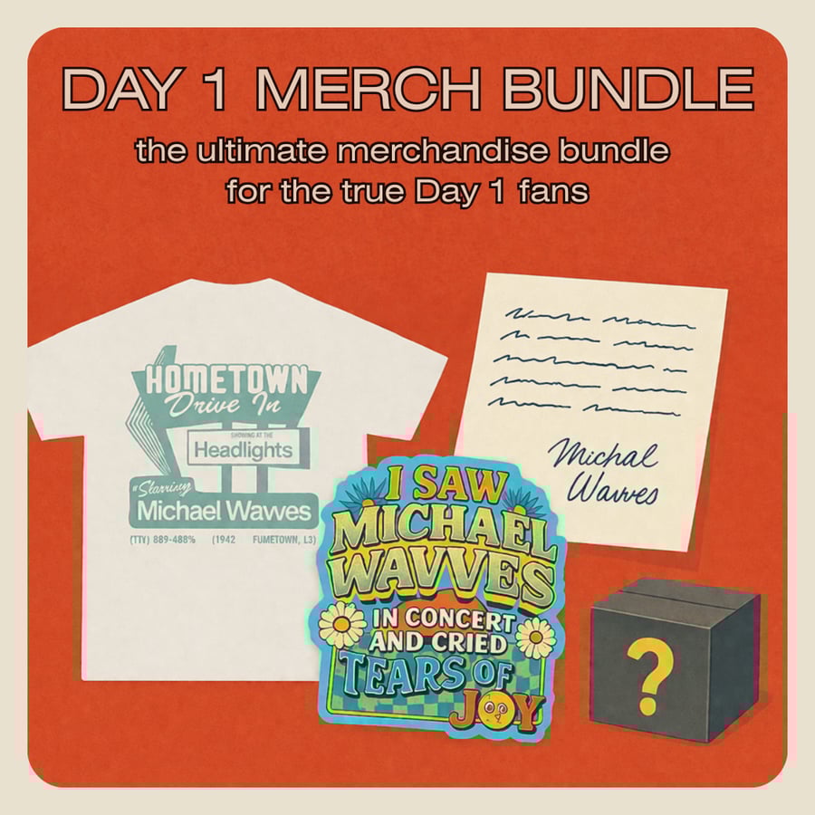Image of Day 1 Merch Bundle (only 5 available)