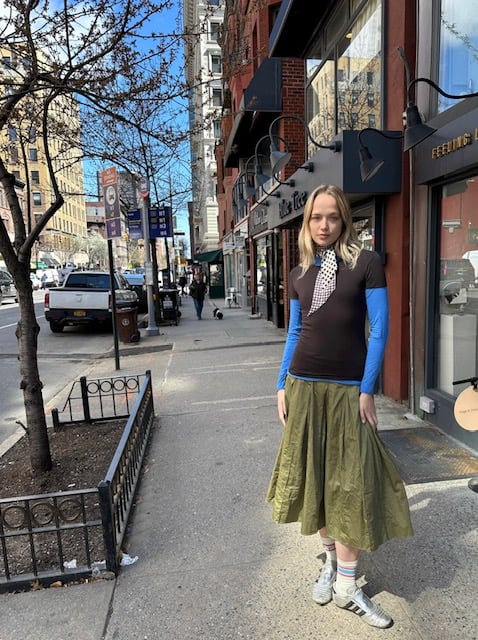 Majestic for Blue Tree Stretchy Layering Tee! - Image 1 of 2