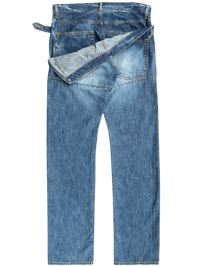 Image 1 of Cabane de Zucca "Double Waist Bucket" Denim - 34