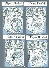 Image 1 of sachet de stickers créatures